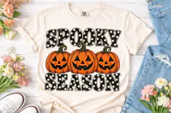 Spooky Season Pumpkin PNG Shirt Design Product Image 2