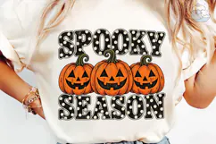 Spooky Season Pumpkin PNG Shirt Design Product Image 1