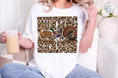 Hunting Season Deer Turkey PNG Sublimati Product Image 4