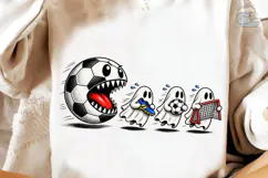 Soccer Ball Monster PNG Sublimation Desi Product Image 4
