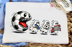 Soccer Ball Monster PNG Sublimation Desi Product Image 6