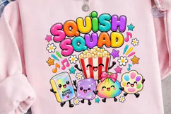 Squish Squad Cute PNG Sublimation Design Product Image 3