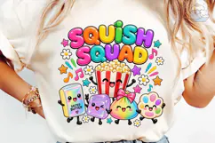 Squish Squad Cute PNG Sublimation Design Product Image 6