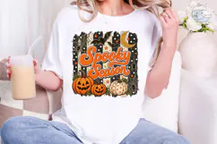 Spooky Season Halloween PNG Shirt Design Product Image 1