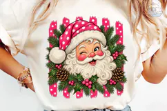 Vintage Santa Face PNG Sublimation Desig Product Image 6