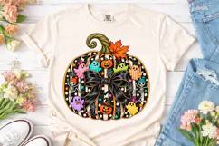 Halloween Pumpkin PNG Shirt Design Product Image 2