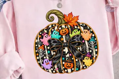 Halloween Pumpkin PNG Shirt Design Product Image 3