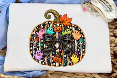 Halloween Pumpkin PNG Shirt Design Product Image 5