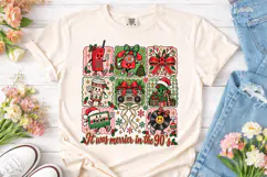 90s Nostalgia Christmas PNG Shirt Design Product Image 2