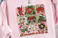 90s Nostalgia Christmas PNG Shirt Design Product Image 3