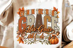 Fall Chaos Grace PNG Sublimation Design Product Image 4