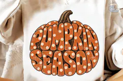 Autumn Pumpkin PNG Sublimation Shirt Des Product Image 4