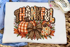 Hello Fall Pumpkin PNG Sublimation Desig Product Image 5