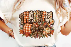 Hello Fall Pumpkin PNG Sublimation Desig Product Image 6