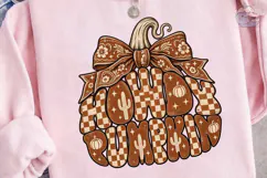 Gingerbread Pumpkin PNG Sublimation Desi Product Image 3