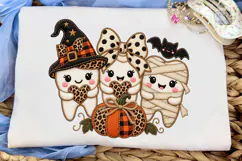Halloween Cute Characters PNG Sublimatio Product Image 5