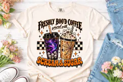 Freshly Boo'd Coffee PNG Sublimation Des Product Image 2