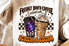 Freshly Boo'd Coffee PNG Sublimation Des Product Image 4