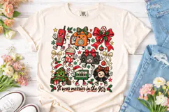 It Was Merrier In The 90s PNG Sublimatio Product Image 2