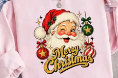 Merry Christmas Santa PNG Sublimation De Product Image 1