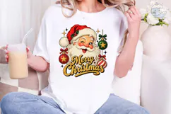 Merry Christmas Santa PNG Sublimation De Product Image 4