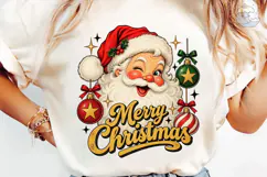 Merry Christmas Santa PNG Sublimation De Product Image 6