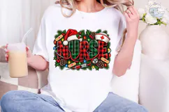 Christmas Nurse PNG Sublimation Design Product Image 5
