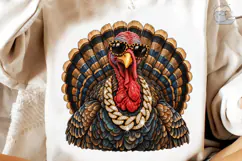 Cool Turkey PNG Sublimation Design Product Image 3