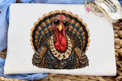 Cool Turkey PNG Sublimation Design Product Image 5