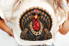 Cool Turkey PNG Sublimation Design Product Image 6