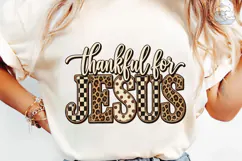 Thankful for Jesus PNG Sublimation Desig Product Image 6