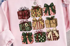 Christmas Gifts PNG Sublimation Design Product Image 3