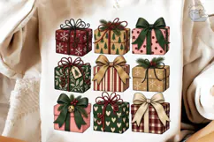 Christmas Gifts PNG Sublimation Design Product Image 4