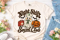 Night Shift Social Club PNG Sublimation Product Image 2