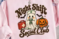 Night Shift Social Club PNG Sublimation Product Image 3