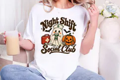 Night Shift Social Club PNG Sublimation Product Image 1