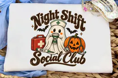 Night Shift Social Club PNG Sublimation Product Image 5
