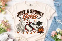 Spooky Goose Halloween PNG Sublimation Product Image 2