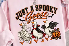 Spooky Goose Halloween PNG Sublimation Product Image 3
