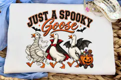 Spooky Goose Halloween PNG Sublimation Product Image 5