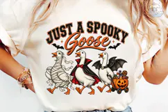 Spooky Goose Halloween PNG Sublimation Product Image 6