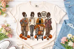 Dead Tired Skeleton PNG Sublimation Desi Product Image 2