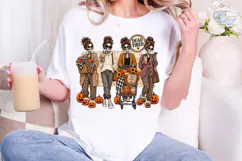 Dead Tired Skeleton PNG Sublimation Desi Product Image 4