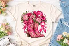 Cowboy Boots Flowers PNG Sublimation Des Product Image 2