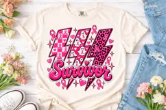 Survivor Lightning PNG Sublimation Desig Product Image 2