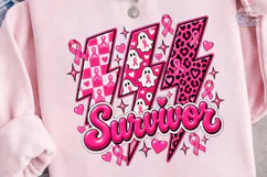 Survivor Lightning PNG Sublimation Desig Product Image 3