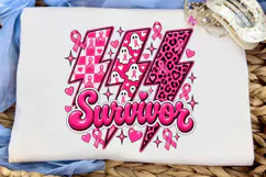 Survivor Lightning PNG Sublimation Desig Product Image 5