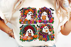 Mexican Spooky Vibes PNG Sublimation Des Product Image 6