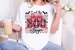 Boo in Boujee Halloween PNG Sublimation Product Image 4