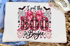 Boo in Boujee Halloween PNG Sublimation Product Image 5